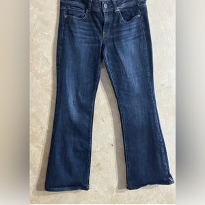 American Eagle Size 8 Original Straight Boot Blue Jeans